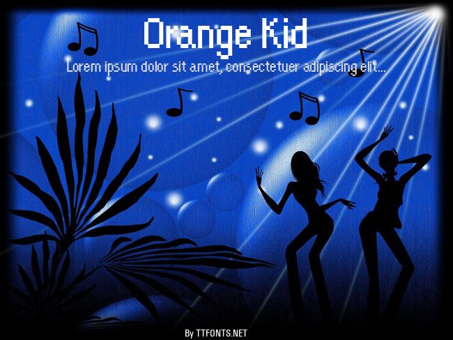 Orange Kid example